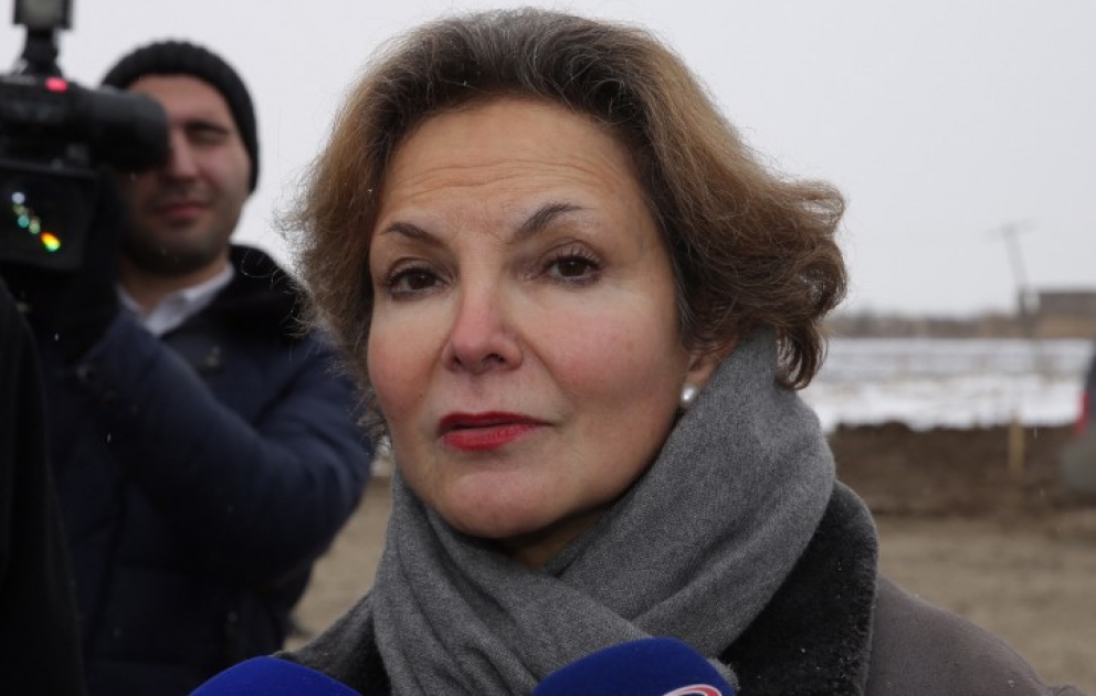 Botschafterin Aurélia Bouchez: Frankreich unterstützt friedliche Lösung des Berg-Karabach-Konfliktes