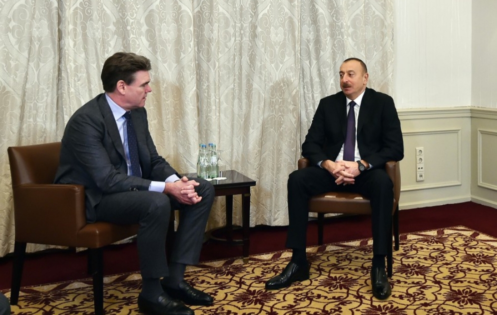 President Ilham Aliyev met with Chief Executive Officer of MAN SE in Munich