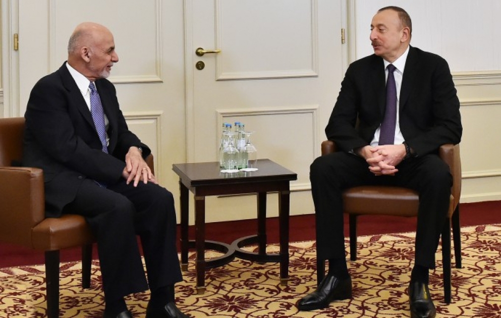 Entretien des présidents azerbaïdjanais et afghan à Munich