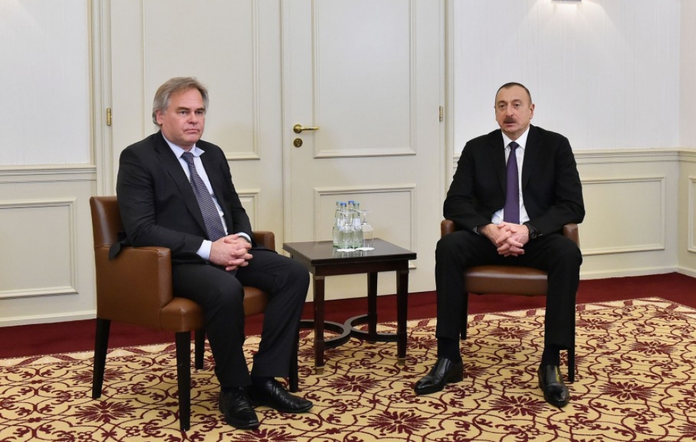 Entretien du président Ilham Aliyev avec le directeur général de Kaspersky Lab