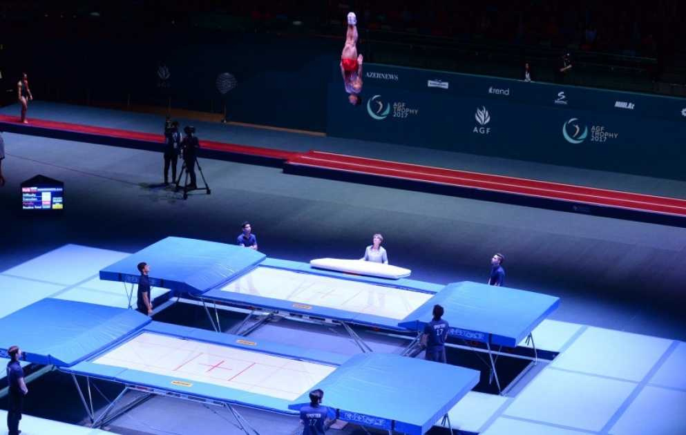 Bakıda batut gimnastikası və tamblinq üzrə dünya kuboku yarışları başlayıb