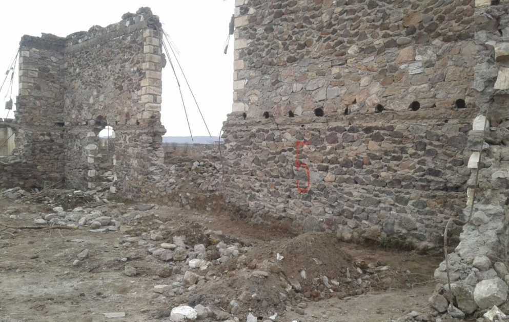 Cocuq Mərcanlıda çəkilməsi nəzərdə tutulan avtomobil yolundan 78 qəlpə aşkarlanıb
