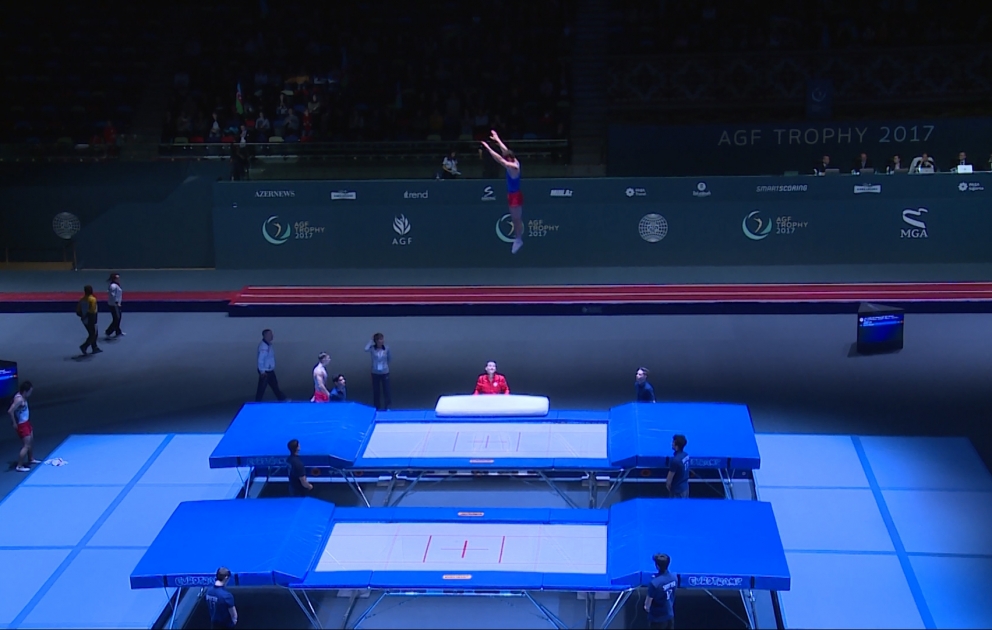 Azərbaycan gimnastı batut gimnastikası üzrə Dünya kubokunun finalına çıxıb