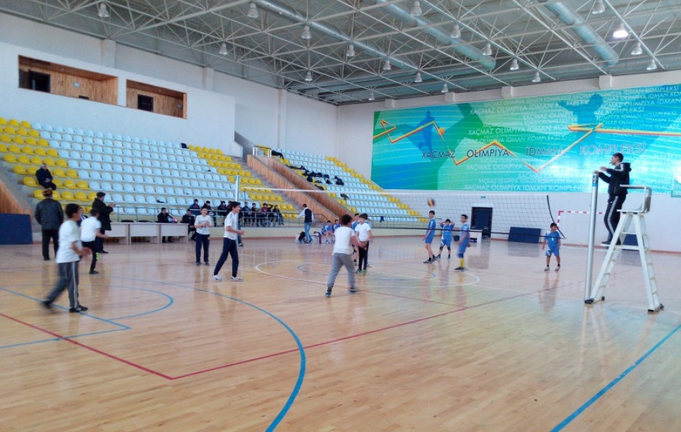 Xaçmazda voleybol üzrə zona mərhələsinin qalibləri müəyyənləşib