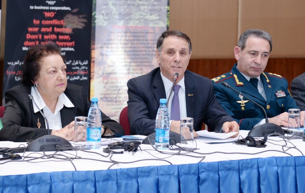 Conférence au sujet de «L’agression armée arménienne contre le territoire de l’Azerbaïdjan: pertes et dégâts»