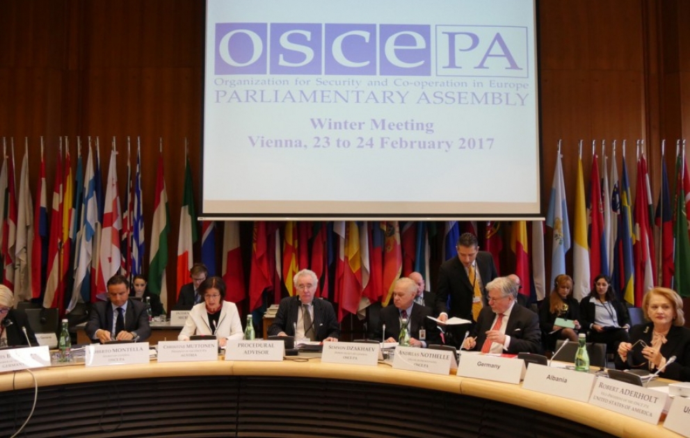 Winter Meeting of OSCE PA opens in Vienna