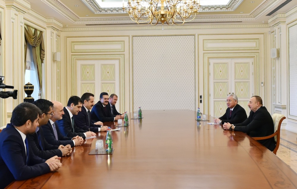 President Ilham Aliyev received delegation led by Turkish minister of food, agriculture and livestock