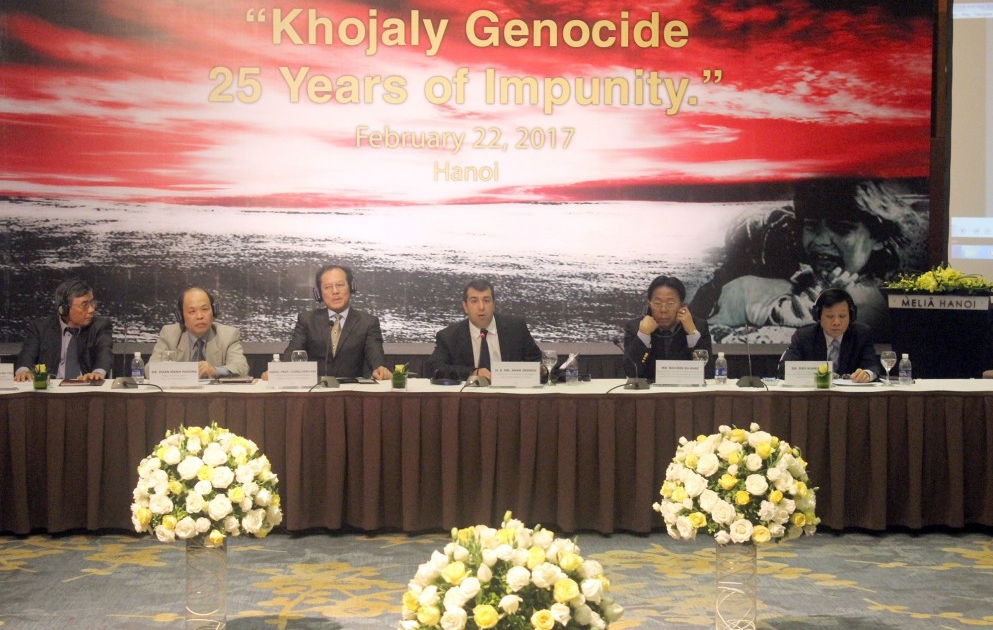 Vyetnamda “Xocalı soyqırımı. 25 illik cəzasızlıq” adlı konfrans keçirilib