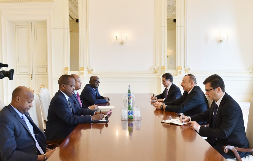 President Ilham Aliyev received delegation led by Djibouti`s Minister for Foreign Affairs and International Cooperation