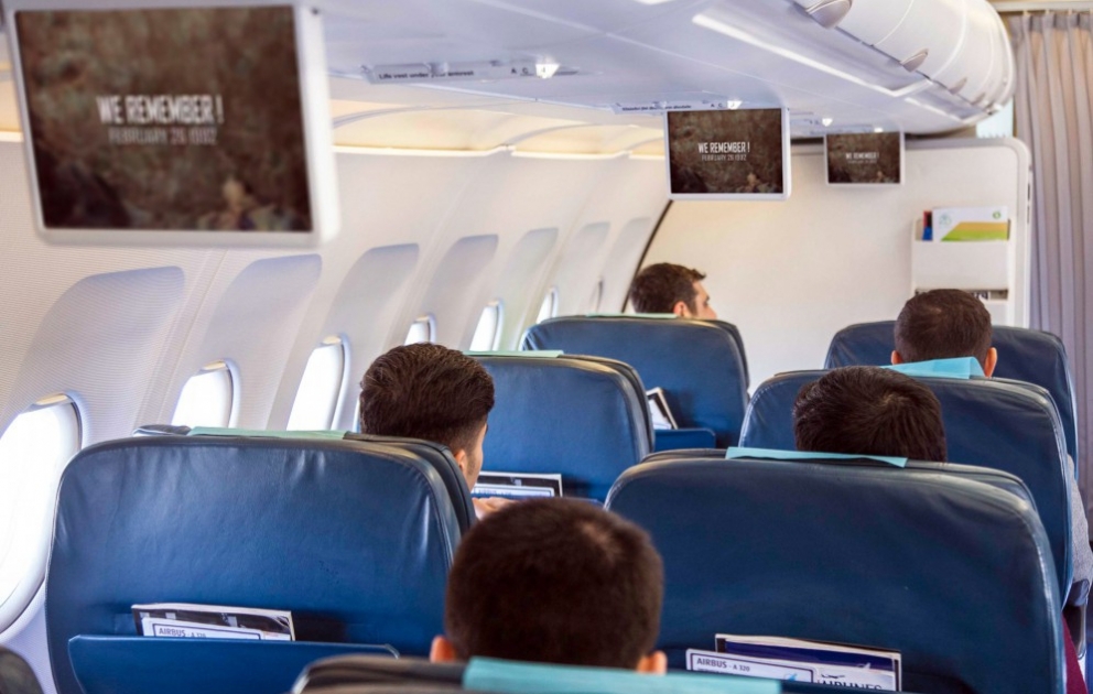 AZAL partners with AZERTAC to show footage dedicated to Khojaly genocide during its flights