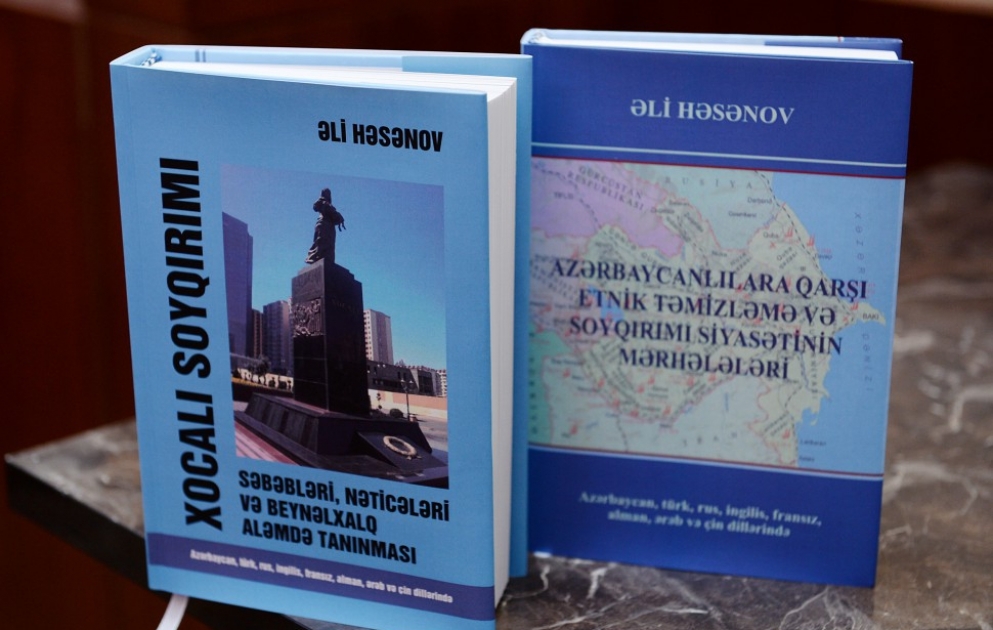 Books on Armenia`s policy of aggression and ethnic cleansing against Azerbaijan presented