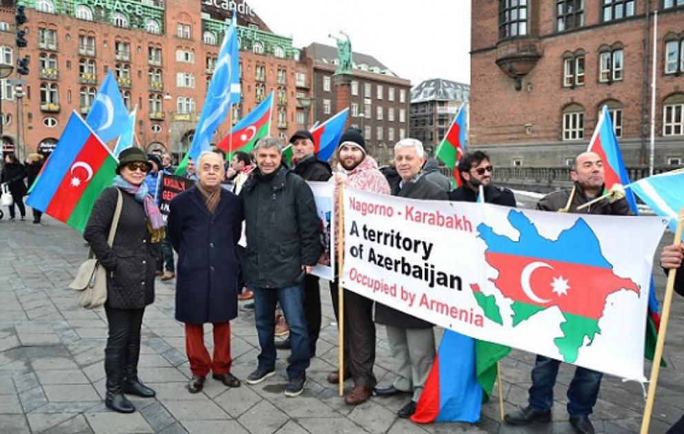 Xocalı-25: Kopenhagendə aksiya keçirilib
