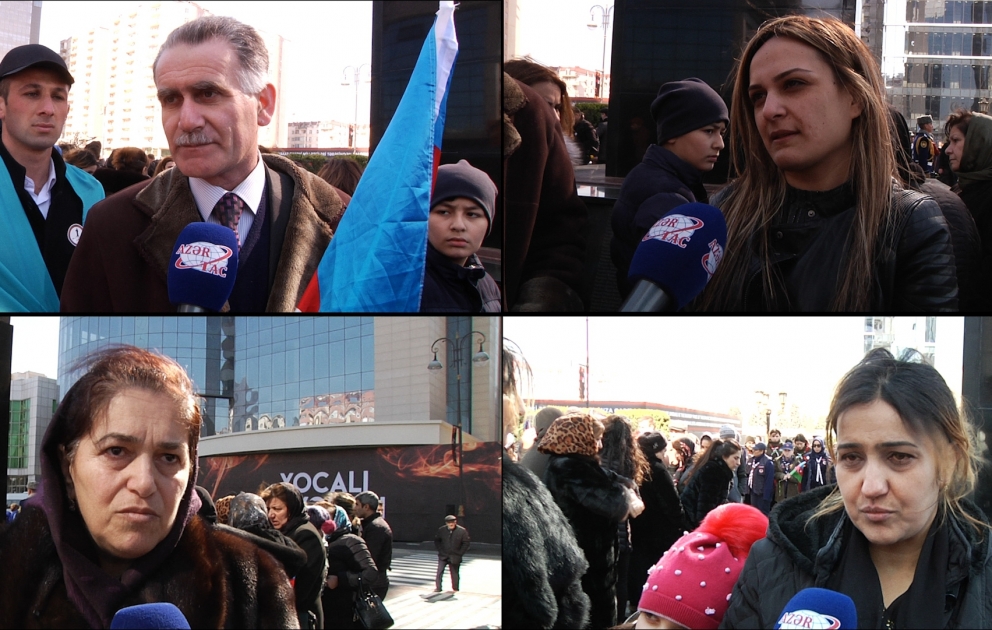 Xalqımız Xocalı soyqırımı qurbanlarının xatirəsini yad edir