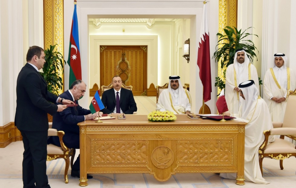 Azerbaijan, Qatar signed documents