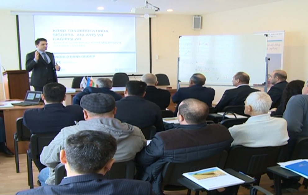 Fermerlər aqrar sığortanın üstünlükləri barədə məlumatlandırılıblar