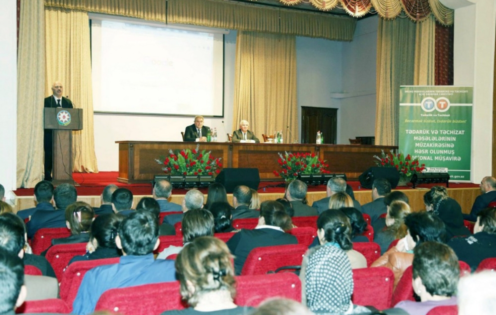 Ağcabədidə regional müşavirə keçirilib