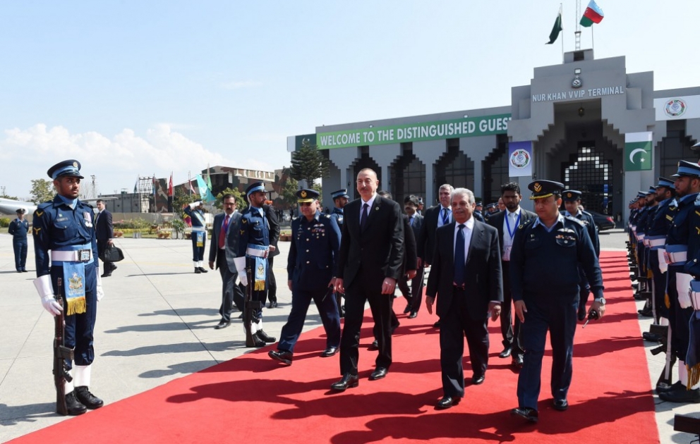 Azərbaycan Prezidenti İlham Əliyevin Pakistana səfəri başa çatıb