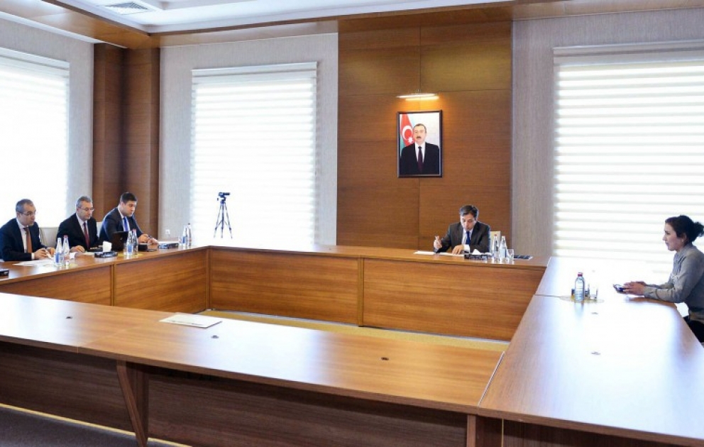 Təhsil naziri Ağdaş şəhərində vətəndaşlarla görüşüb