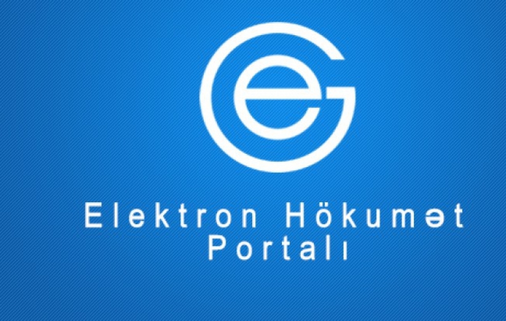 “Elektron hökumət” portalına müraciət edənlərin sayı 40 milyonu ötüb
