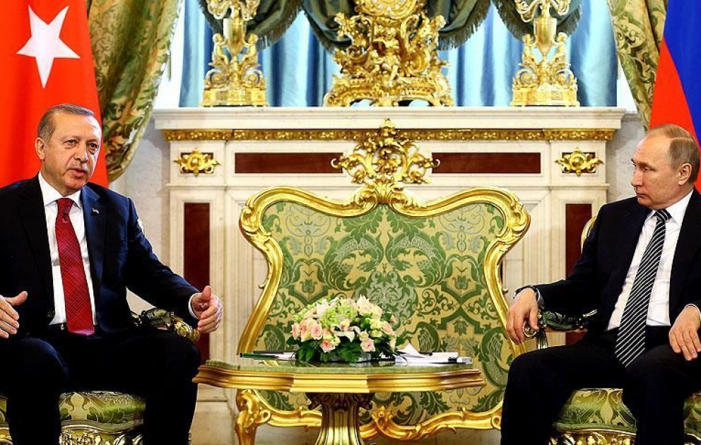 Moskvada Rusiya və Türkiyə prezidentlərinin görüşü keçirilib