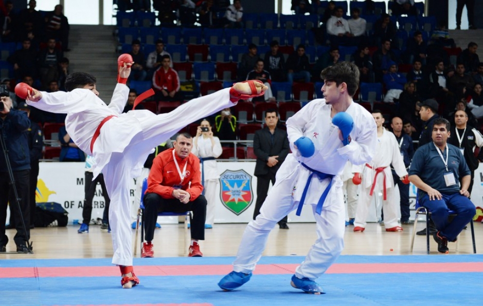 Azerbaijani karate fighters win five medals on first day of Baku Open