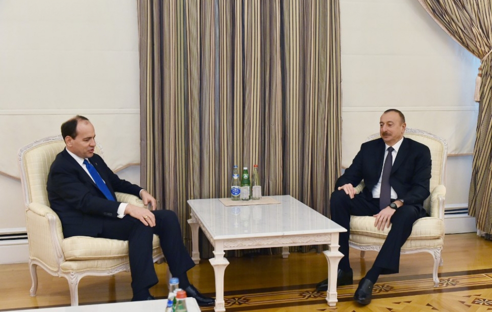 Azərbaycan Prezidenti İlham Əliyev Albaniya Prezidenti Buyar Nişani ilə görüşüb