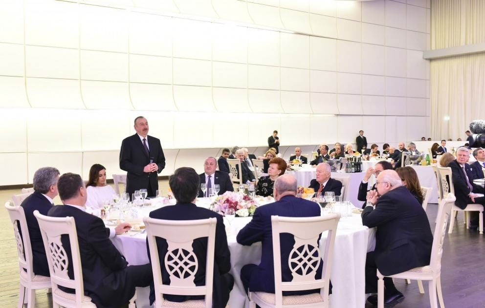 Une réception organisée en l’honneur des participants du 5e Forum global de Bakou