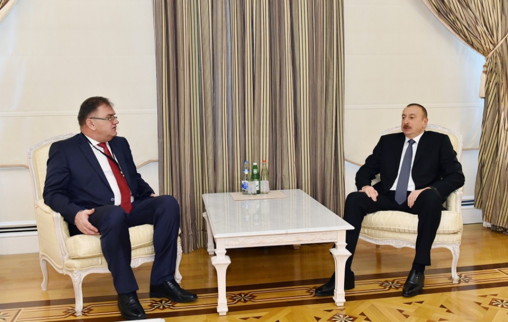 President Ilham Aliyev received Chairman of Presidency of Bosnia and Herzegovina Mladen Ivanic
