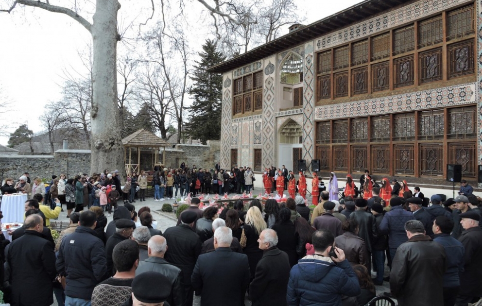 Şəkidə Novruz şənliyi
