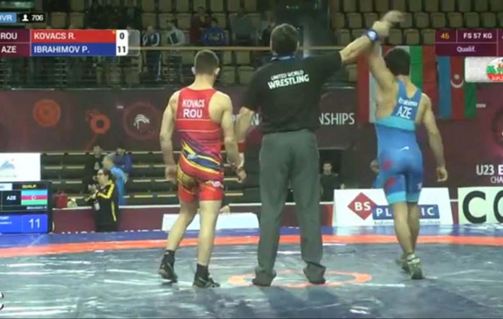 Güləşçilərimiz Avropa çempionatının ilk günündə 1 qızıl və 1 bürünc medal qazanıblar