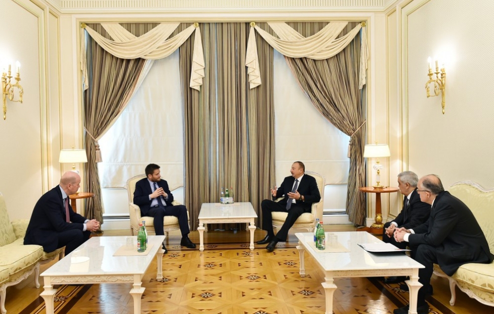 President Ilham Aliyev received BP Chief Operating Officer and Regional President