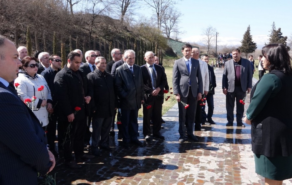 FHN-in əməkdaşları Quba Soyqırımı Memorial Kompleksini ziyarət ediblər