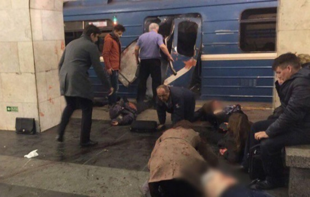 St. Petersburg: Viele Verletzte bei Explosion in U-Bahn