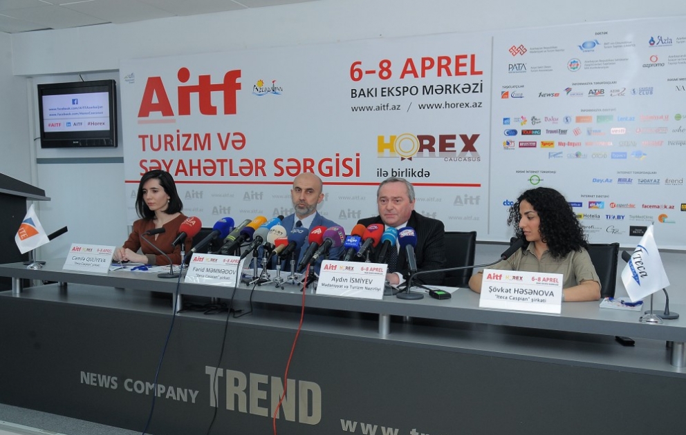 “AITF 2017” turizm sərgisində 22 ölkəni təmsil edən 272 şirkət iştirak edəcək