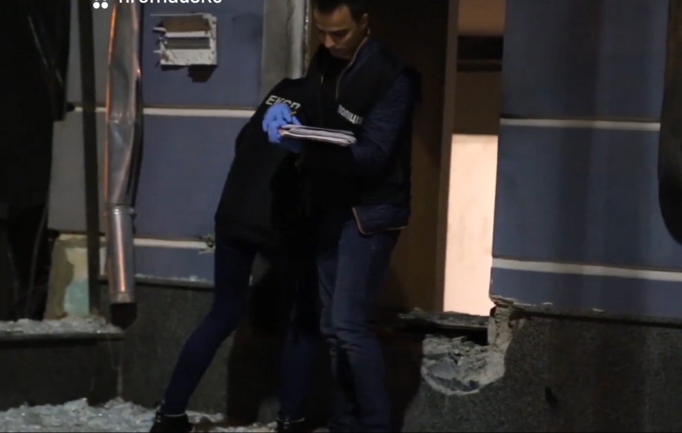 В центре Киева прогремел взрыв