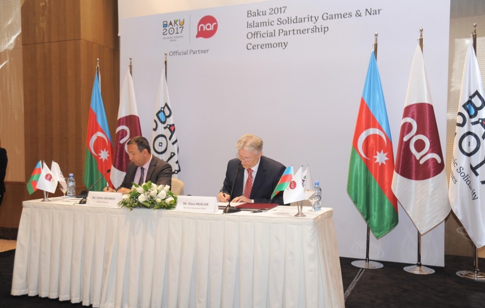 Nar-Mobile ist offizieller Mobilfunkpartner von "Baku-2017" gewählt