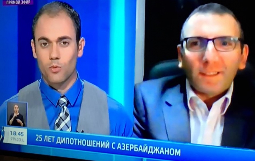 На израильском телеканале был показан сюжет о 25-й годовщине установления дипотношений с Азербайджаном