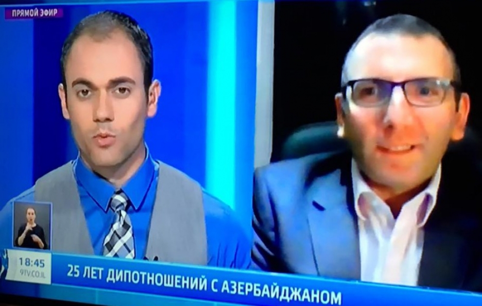 İsrail telekanalında Azərbaycan ilə diplomatik münasibətlər yaradılmasının 25-ci ildönümünə həsr edilmiş süjet göstərilib