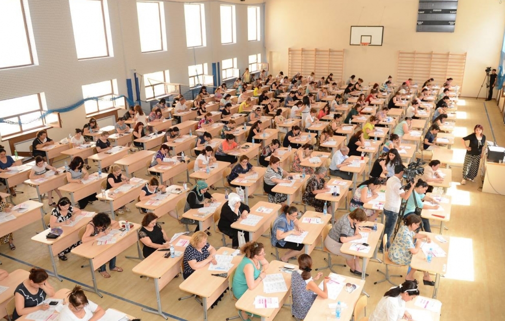 Bəzi rayonlar üzrə müəllimlərin diaqnostik qiymətləndirilməsinə başlanılır