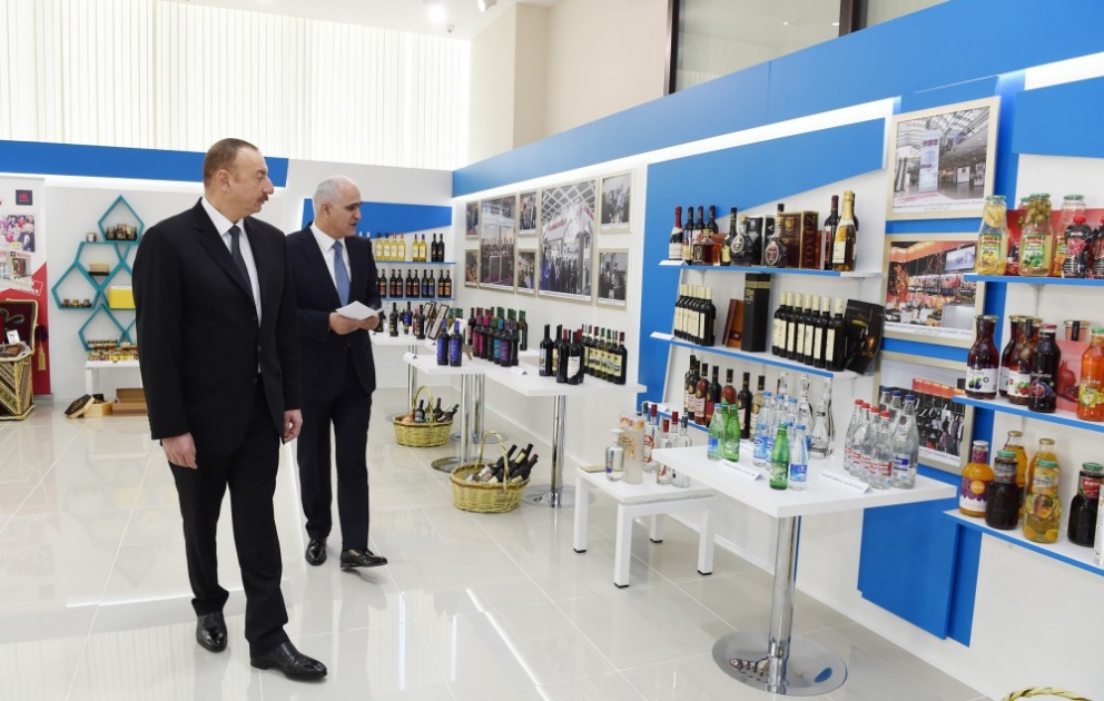 President Ilham Aliyev viewed Aran Regional Development Center in Yevlakh