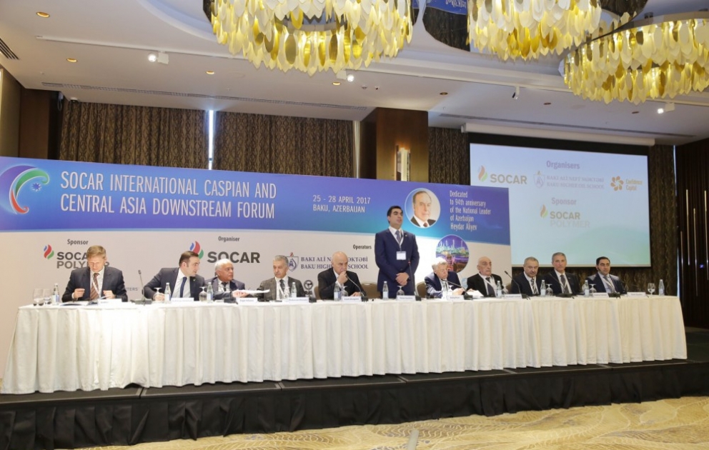 2nd SOCAR International Caspian and Central Asia Downstream Forum – Trading, Logistics, Refining, Petrochemicals kicks off in Baku