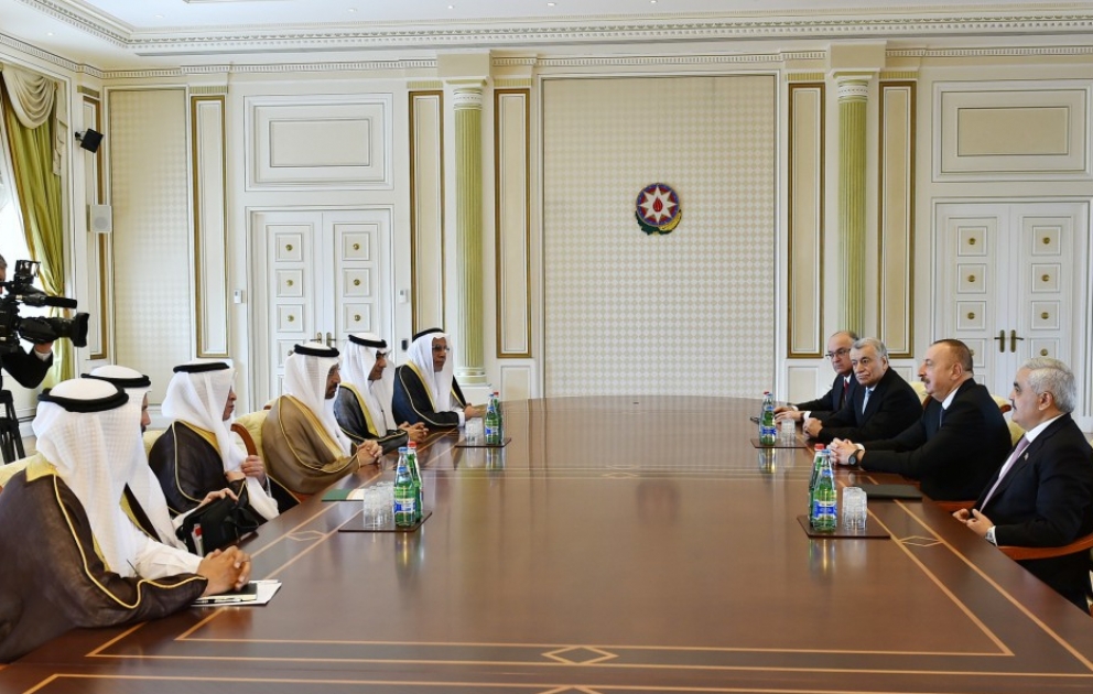 President Ilham Aliyev received delegation led by Saudi Arabian minister of energy, industry and mineral resources