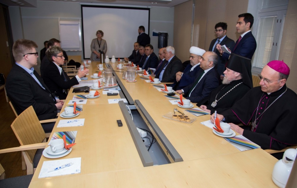Finlandiyalı nazir müavini Azərbaycanın multikultural və tolerant ənənələri barədə məlumatlandırılıb