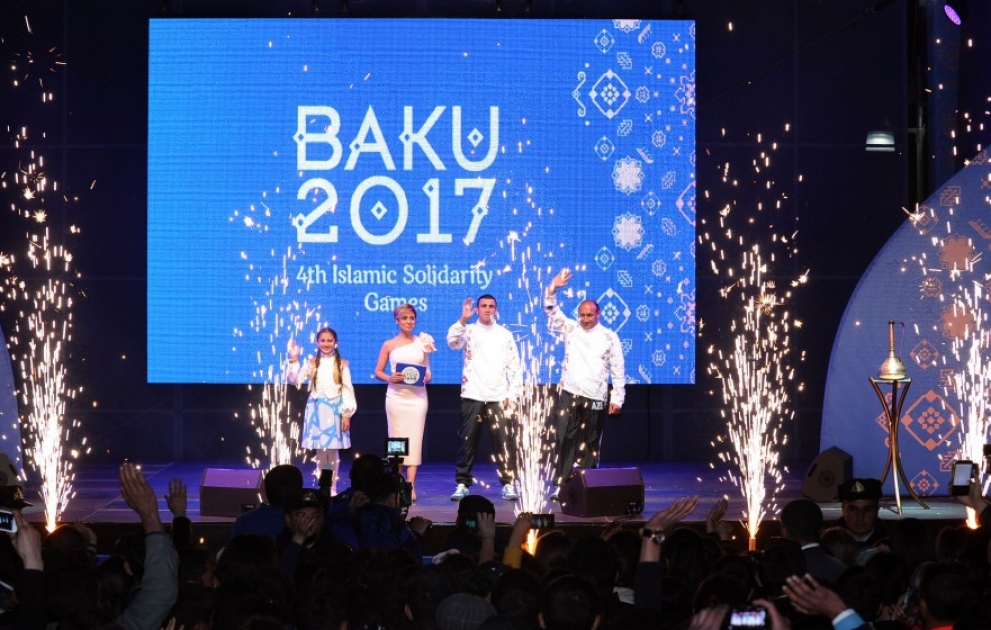 Jeux de la solidarité islamique: festival de l’eau à Gabala