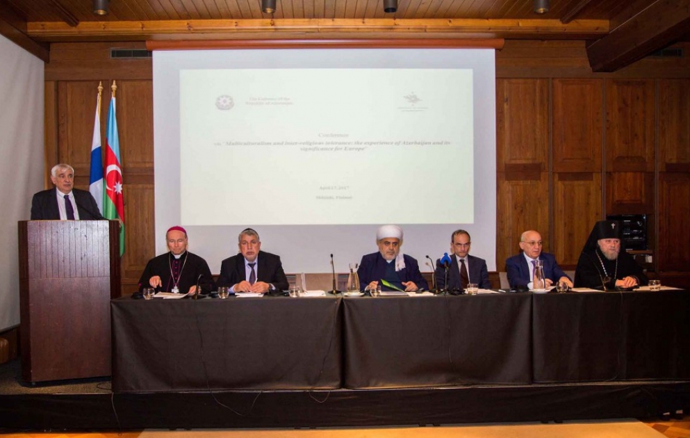 Helsinkidə “Multikulturalizm və dinlərarası tolerantlıq” mövzusunda konfrans keçirilib