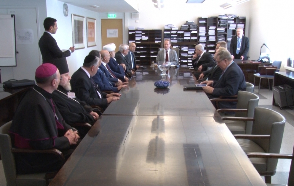 Finlandiyalı deputatlara Azərbaycandakı multikulturalizm ənənələri barədə məlumat verilib
