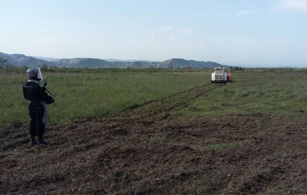 Cocuq Mərcanlıda tank əleyhinə mina aşkar edilib