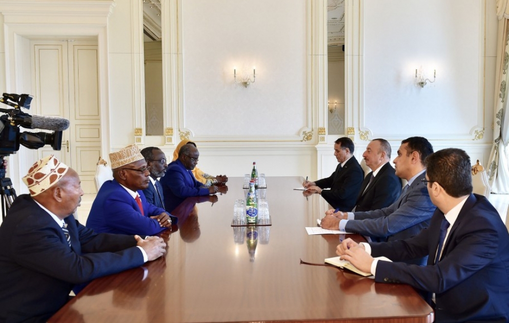 President Ilham Aliyev received delegation led by President of National Assembly of Djibouti
