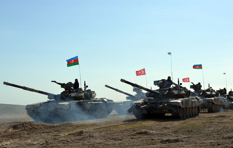 Azerbaijani-Turkish Joint Tactical Exercises continue