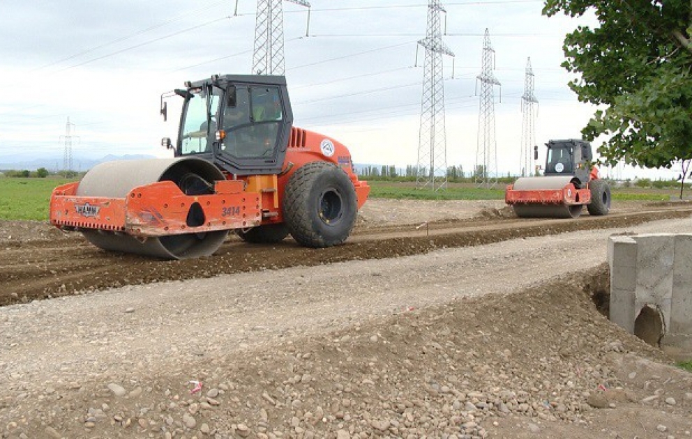 Samux rayonunda 36 km-lik avtomobil yolunun yenidən qurulması yekunlaşır